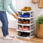 4 LAYER FOLDING SHOE RACK - Image 2