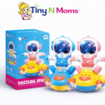 SPACEMAN SHIP WITH SMOKE