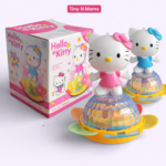 3D FLOWER KITTY WITH LIGHT AND MUSIC