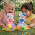 3D FLOWER KITTY WITH LIGHT AND MUSIC - Image 3