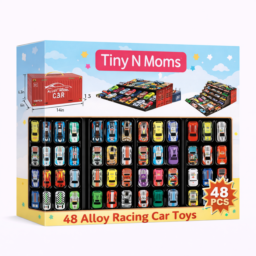 ChatGPT Image Mar 1, 2026, 04_19_49 PM 48 PIECE CAR CONTAINER SET - Image 1