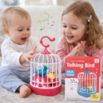 TALKING BIRD WITH CAGE N SOUND - Image 3