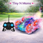 RC STUNT CAR WITH METALIC UV COLOUR AND SMOKE - Image 2