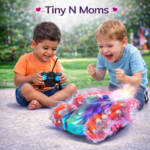 RC STUNT CAR WITH METALIC UV COLOUR AND SMOKE - Image 3