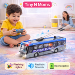 1:32 SCALE RC POLICE REMOTE CONTROL BUS - Image 2