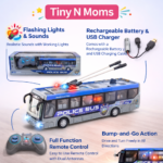1:32 SCALE RC POLICE REMOTE CONTROL BUS - Image 4