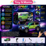 3 SPRAY RC SUV CAR 2.4 GHZ REMOTE CAR WITH LIGHTS AND SMOKE - Image 3