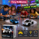 1A RC DRIFT CAR TOY WITH REMOTE CONTRL 2.4 GHZ REMOTE WITH FOLLOW MODE - Image 2