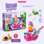 INSECT WORLD FAIRY BUTTERFLY DOLL WITH LIGHTS AND MUSIC