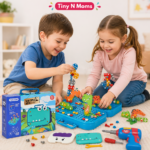 1.1 DINO THEME DRILL & SCREW BOARD TOY - Image 2