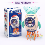 SPRAY FUNCTION ROCKET TOY WITH LIGHT & MUSIC