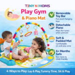 BABY TODDLER MAT WITH MUSICAL PIANO - Image 3