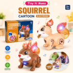 SQUIRREL WITH MUSIC AND LIGHTS