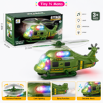 HELICOPTER WITH SMOKE